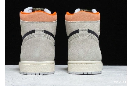 Hyperoad JORDAN 'GREY CRIMSON' AIR AIR - RETRO 1 - OG JORDAN HIGH 0806